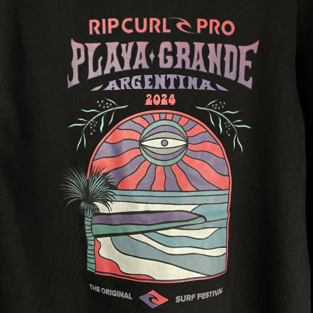 RIP CURL Buzo Negro Talle L