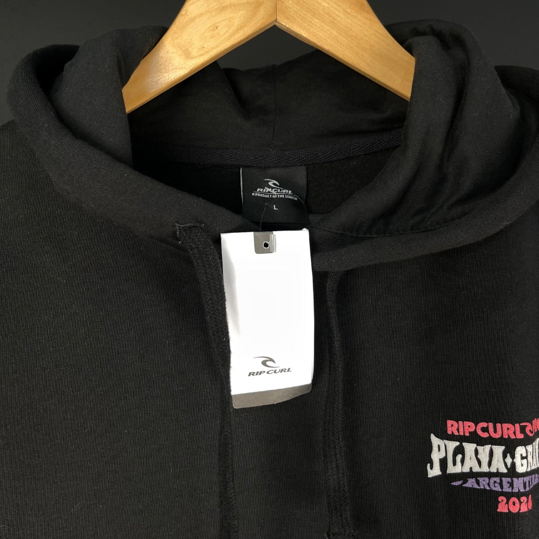 RIP CURL Buzo Negro Talle L