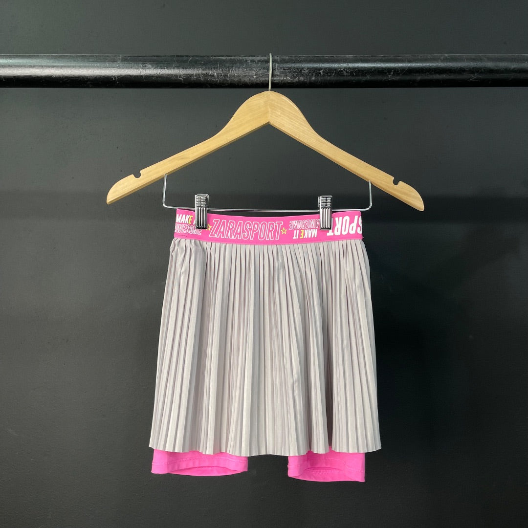ZARA  Pollera Pantalon  Gris  Talle 9