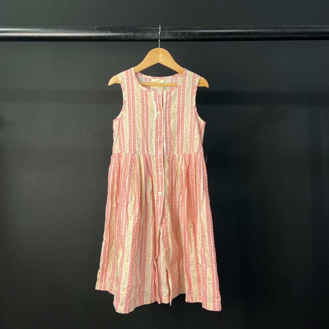 LAURA ASHLEY  Vestido Sin Manga  Varios  Estampado  Talle 5