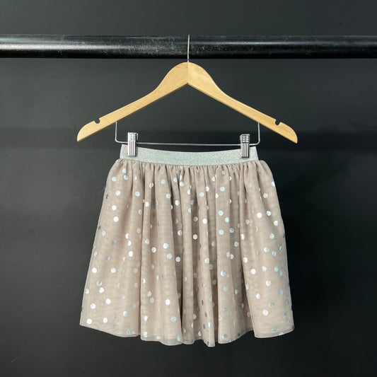 H&M  Pollera Media Pierna  Gris  Talle 8