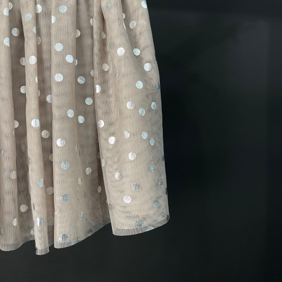 H&M  Pollera Media Pierna  Gris  Talle 8