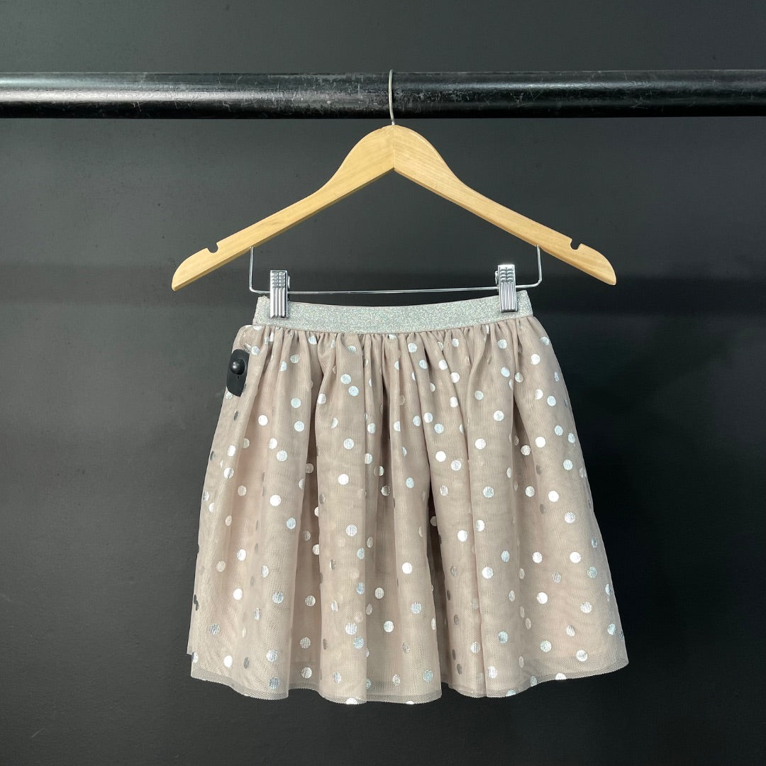 H&M  Pollera Media Pierna  Gris  Talle 8