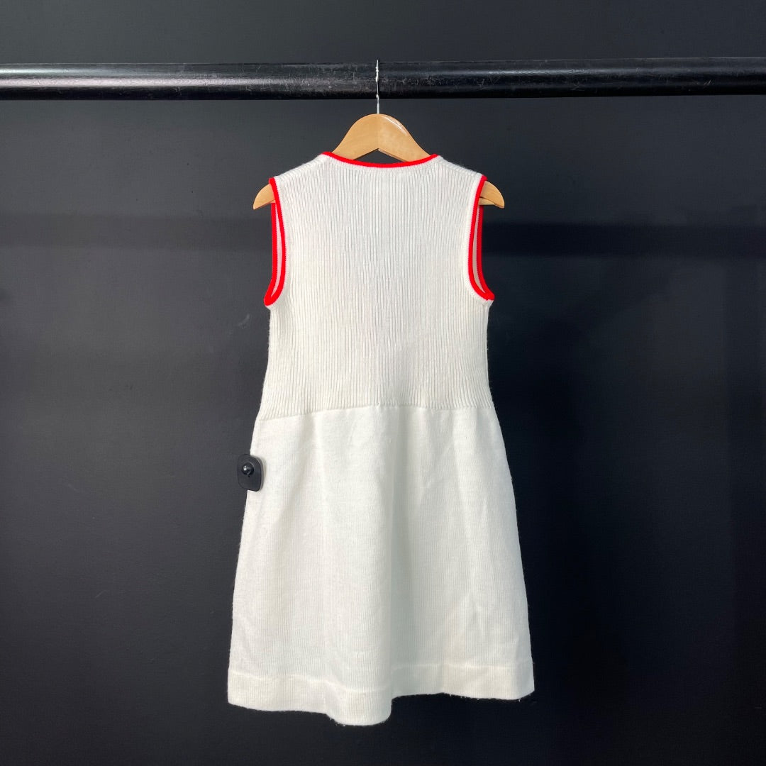 SIN MARCA  Vestido Sin Manga  Blanco  Talle S
