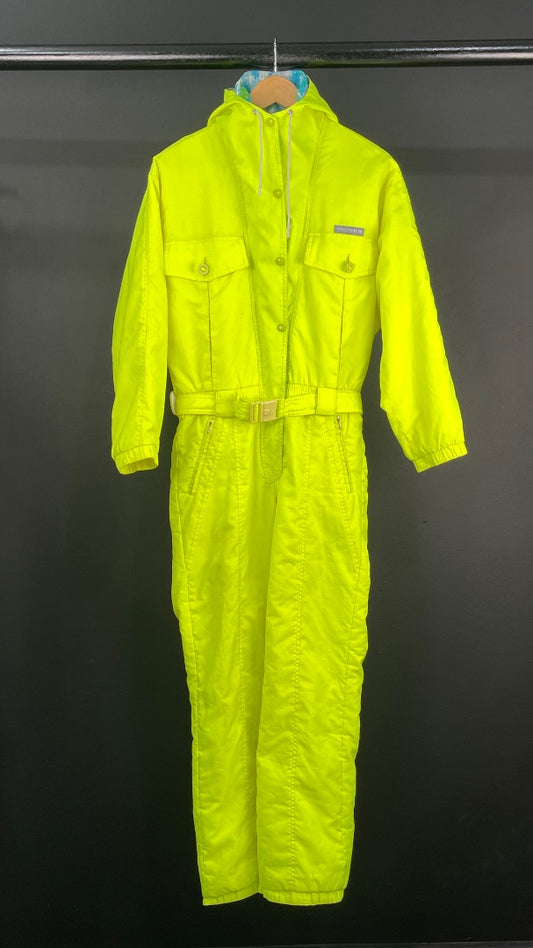 SIN MARCA Enterito Mameluco Amarillo Talle 4