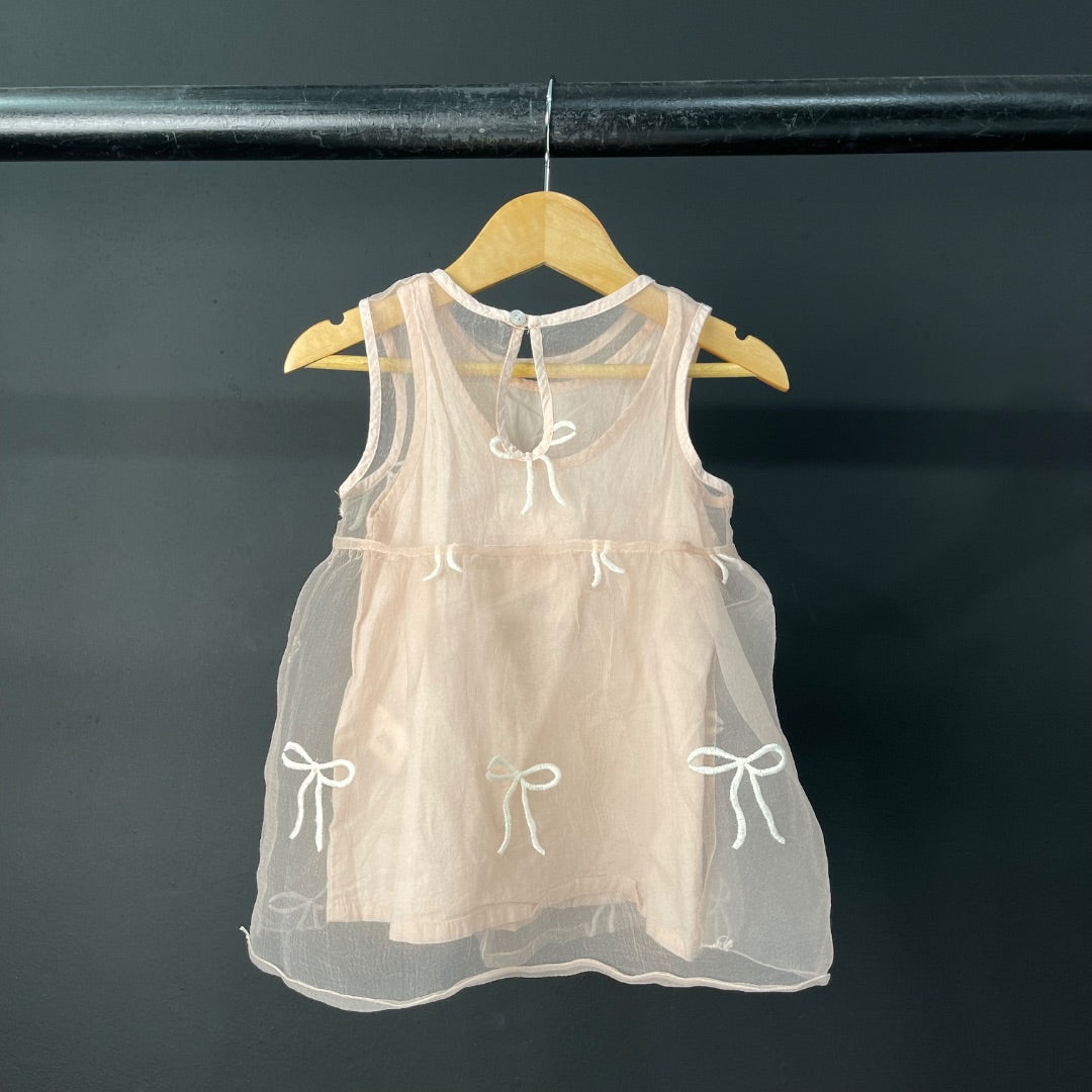 ZARA  Vestido  Rosa  Talle 1