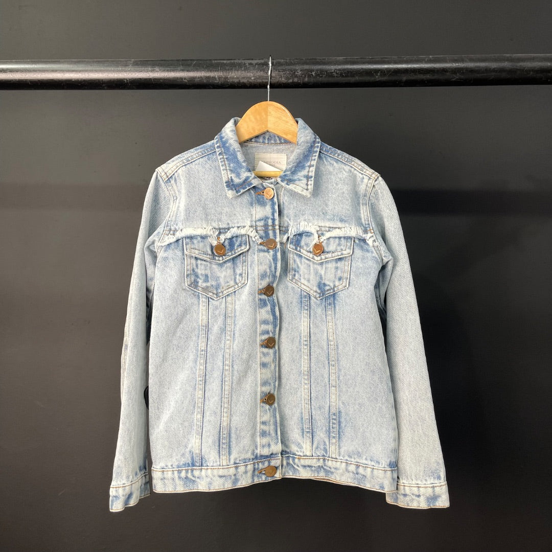 RAPSODIA  Campera  Celeste  Talle 10