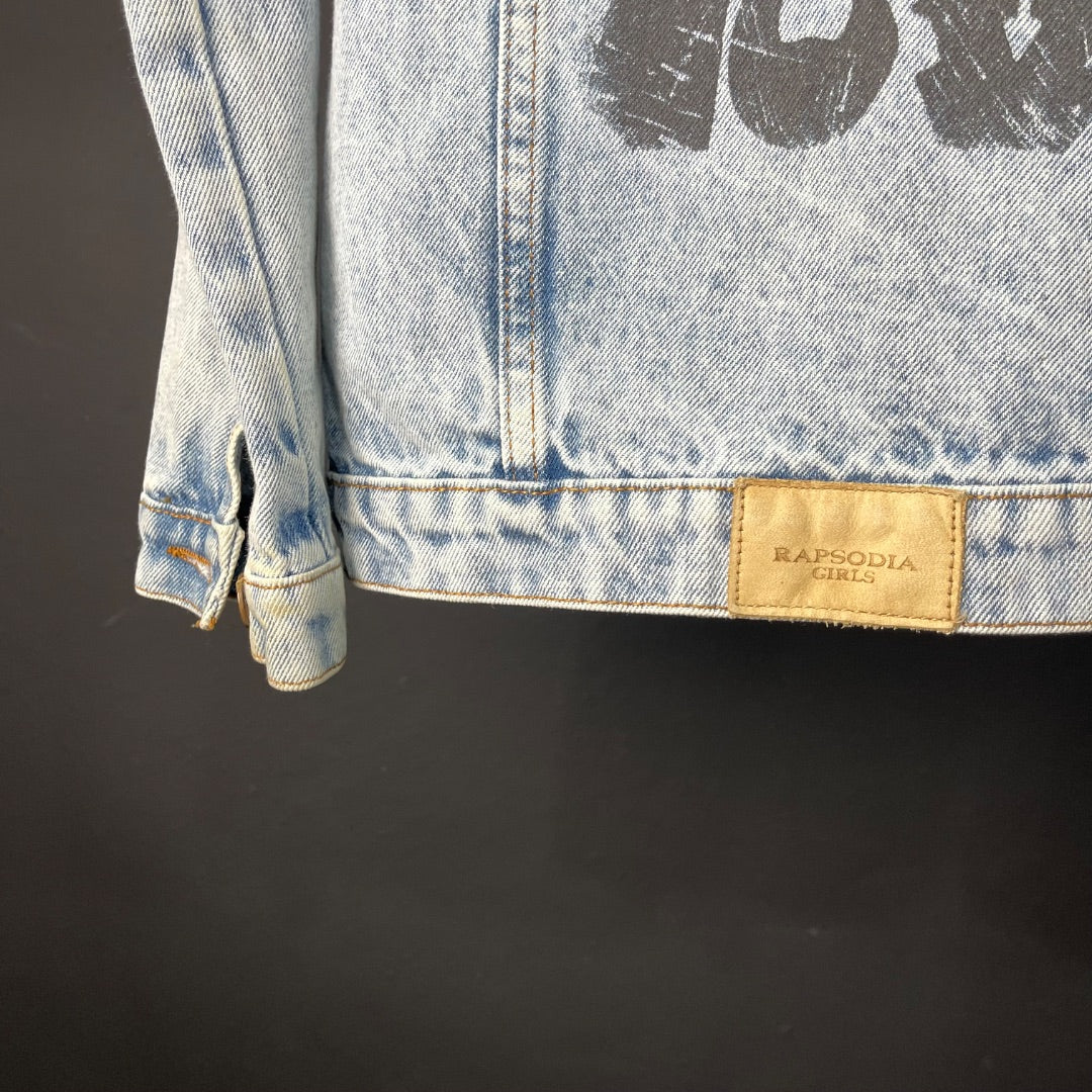 RAPSODIA  Campera  Celeste  Talle 10