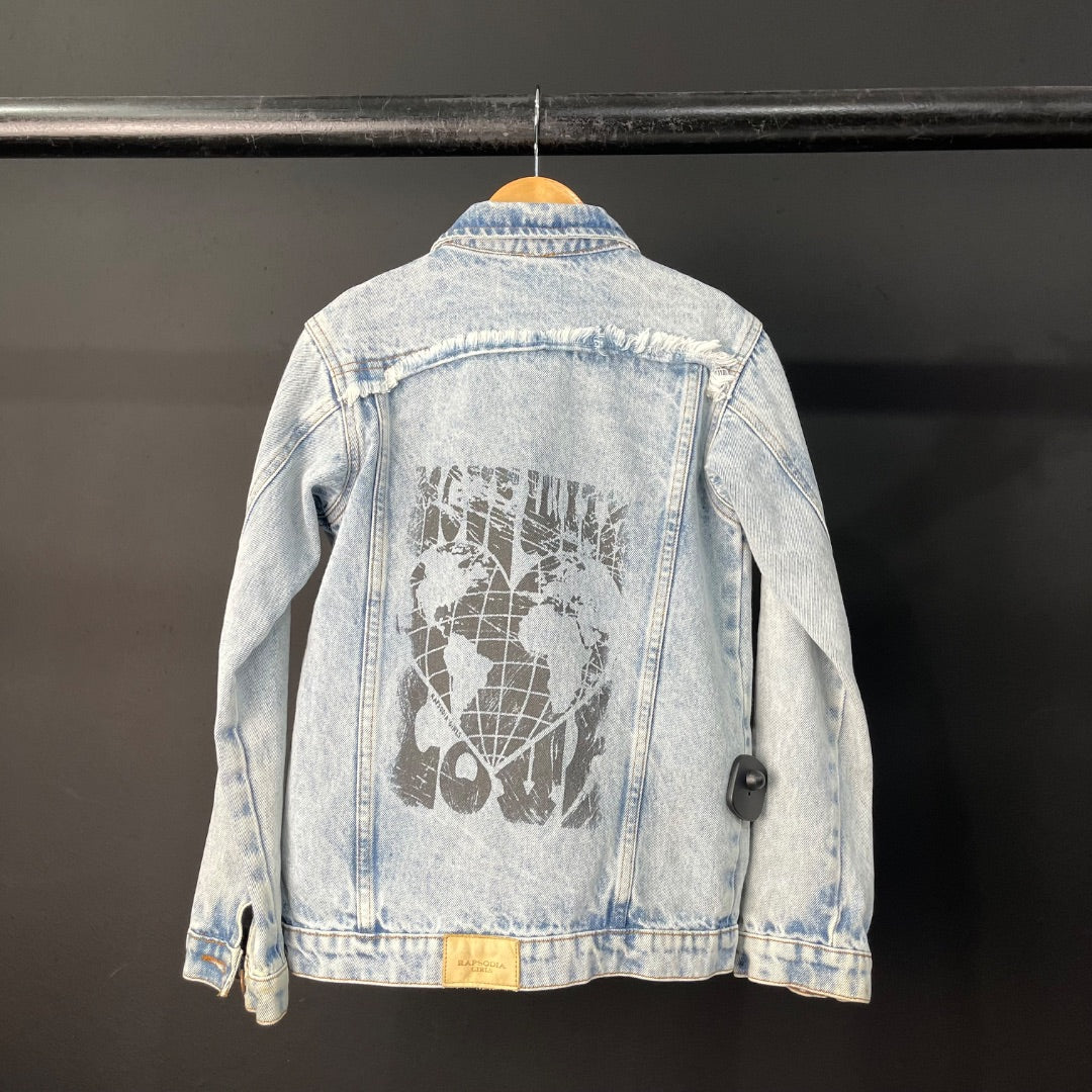 RAPSODIA  Campera  Celeste  Talle 10