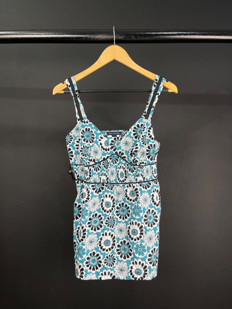 TOMMY HILFIGER Top Sin Mangas Varios Floral Talle M