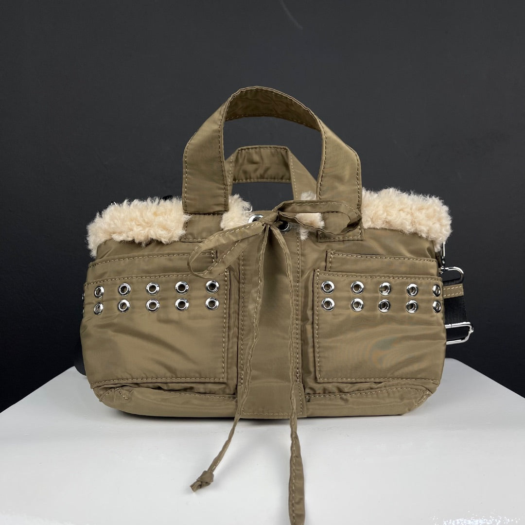 SIN MARCA Cartera Verde Talle Unico