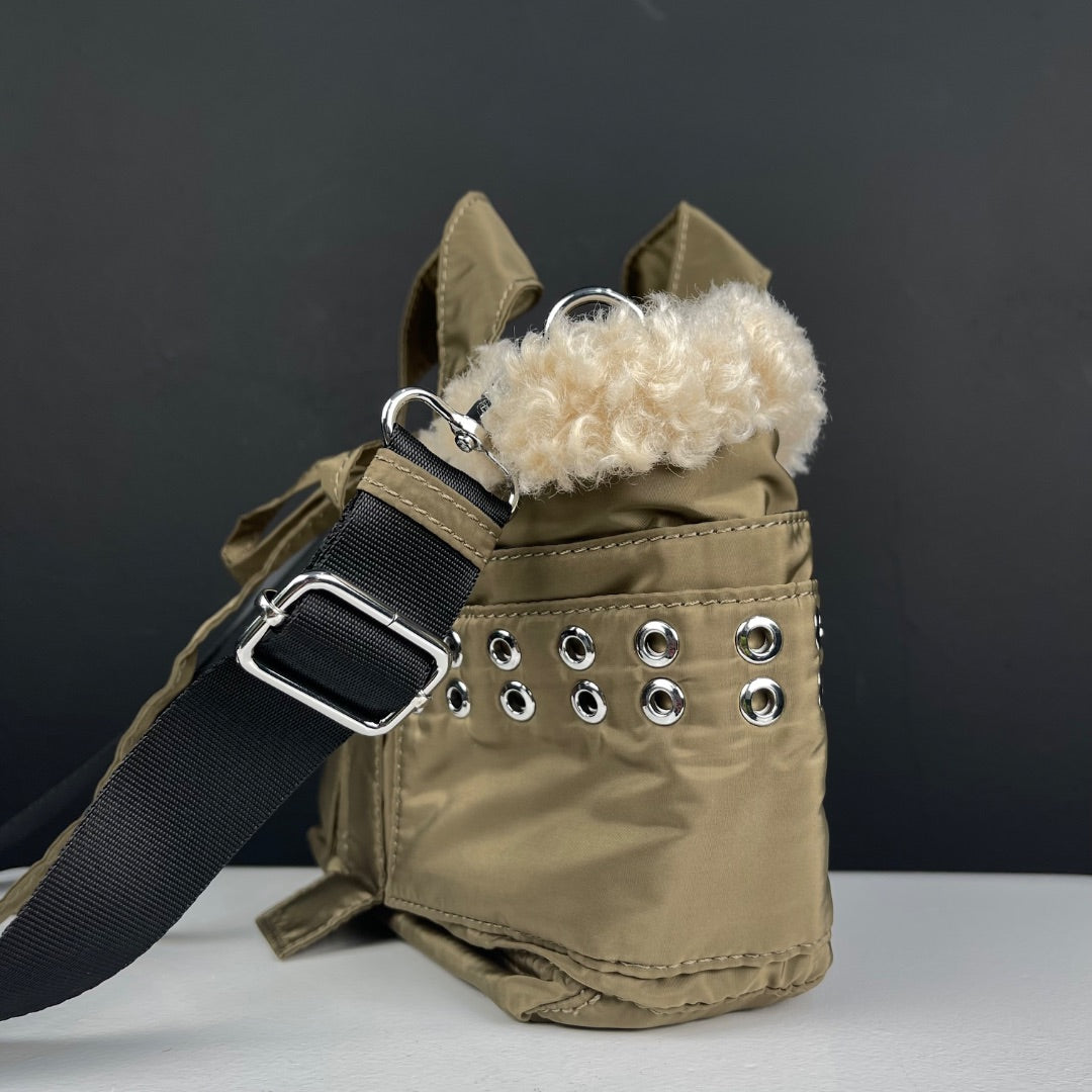 SIN MARCA Cartera Verde Talle Unico
