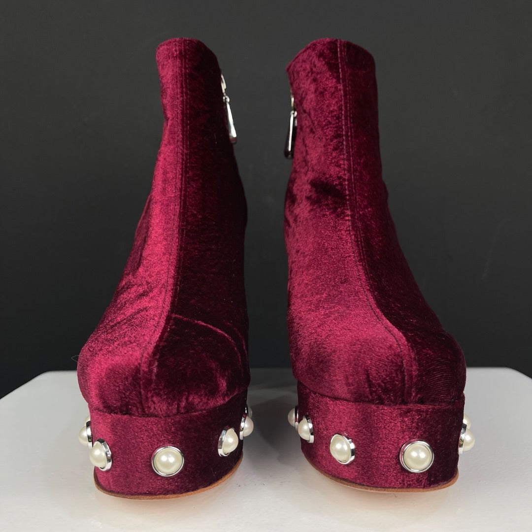 VALDEZ Bota Corta Bordeaux Talle 39