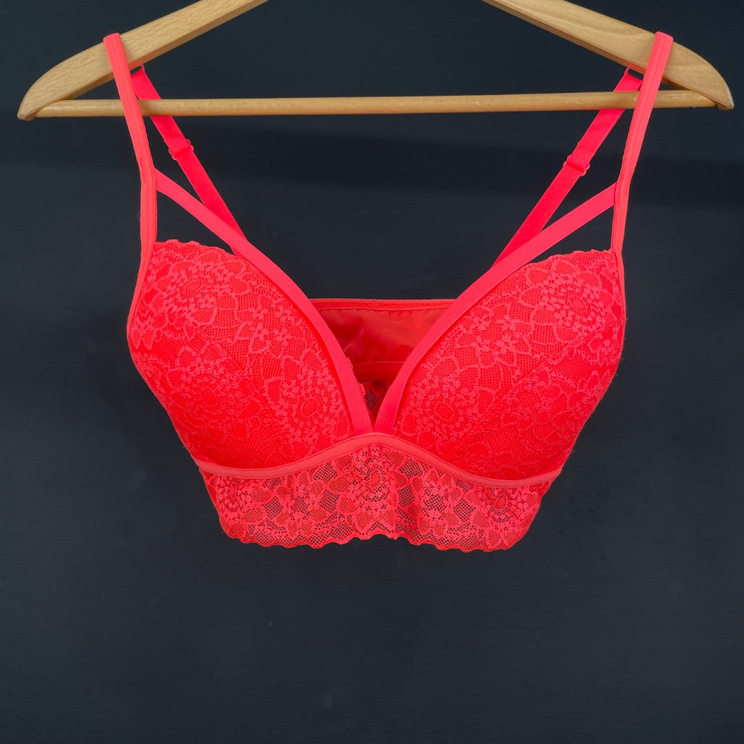 PINK  Corpiño  Naranja  Talle S