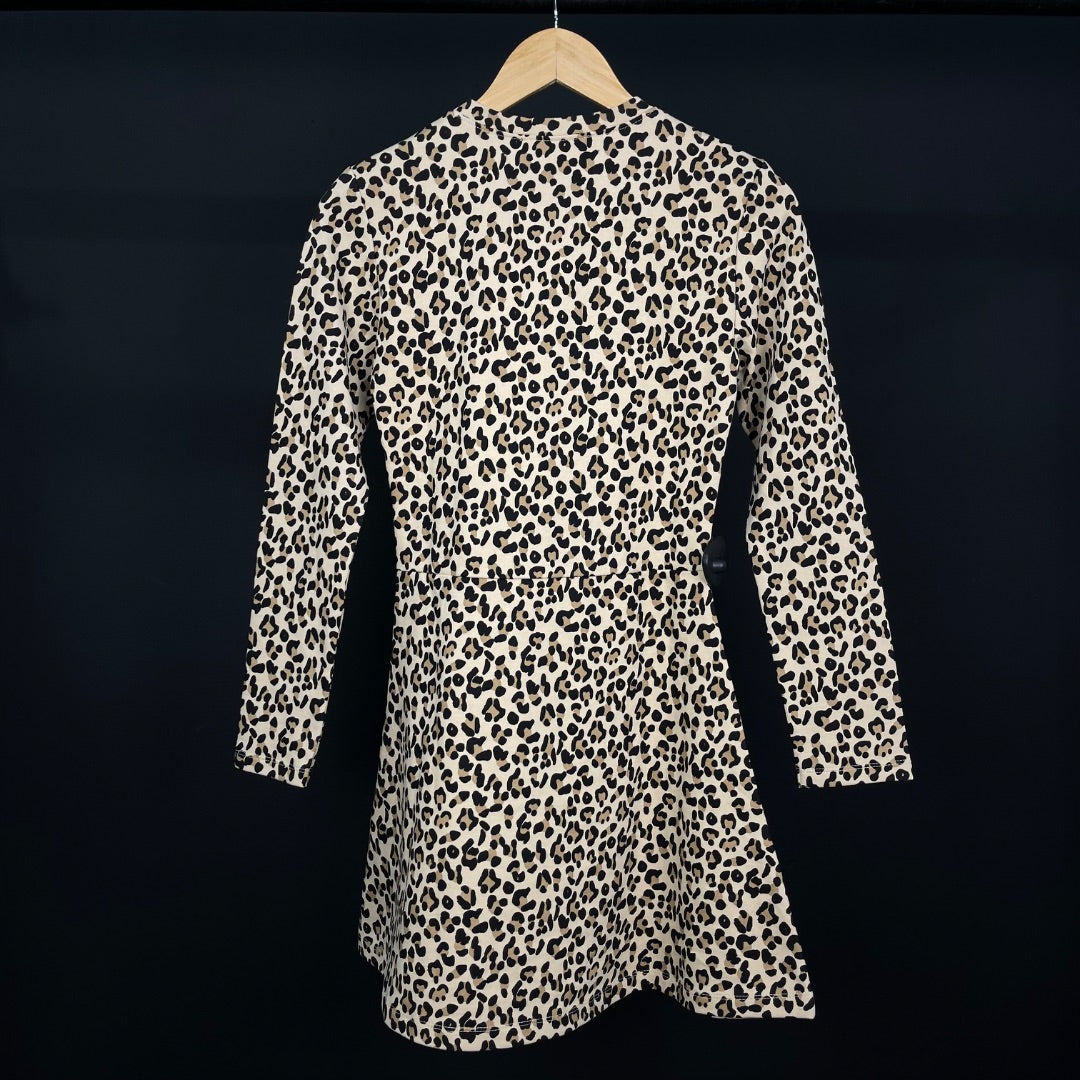 ZARA Vestido Manga Larga Varios  Animal Print Talle S