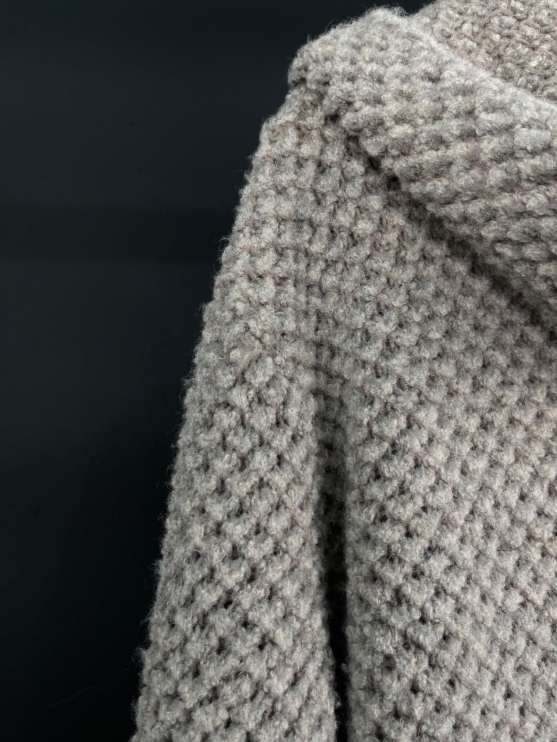 FABIANA FILIPPI Poncho Gris Talle S