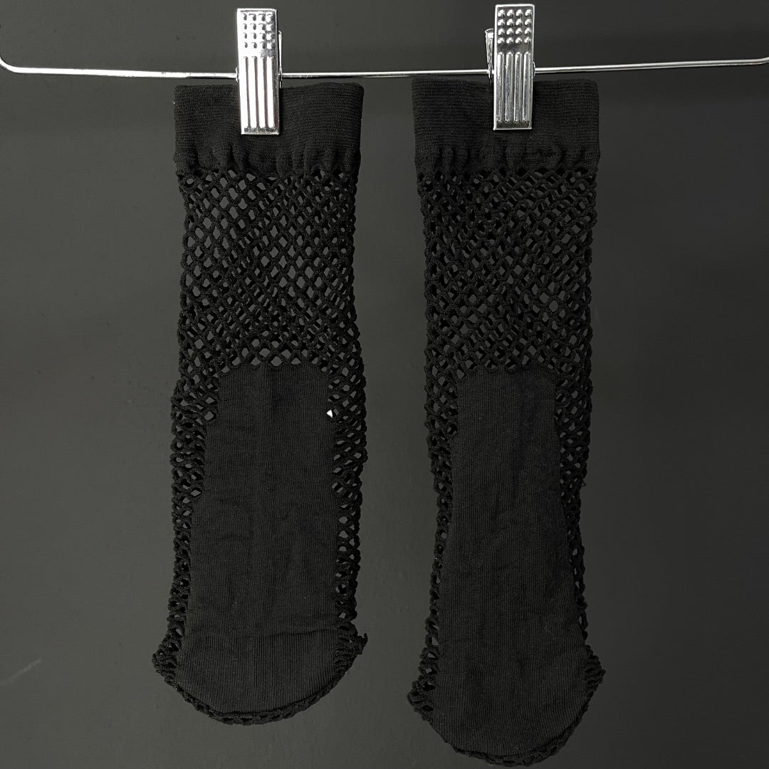 SIN MARCA Medias Cortas Negro Talle Unico
