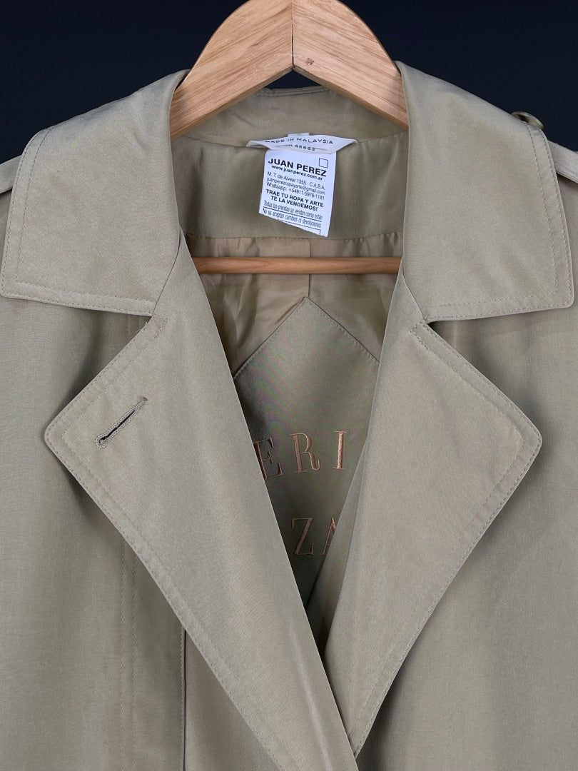 SIN MARCA Impermeable Verde Talle 10