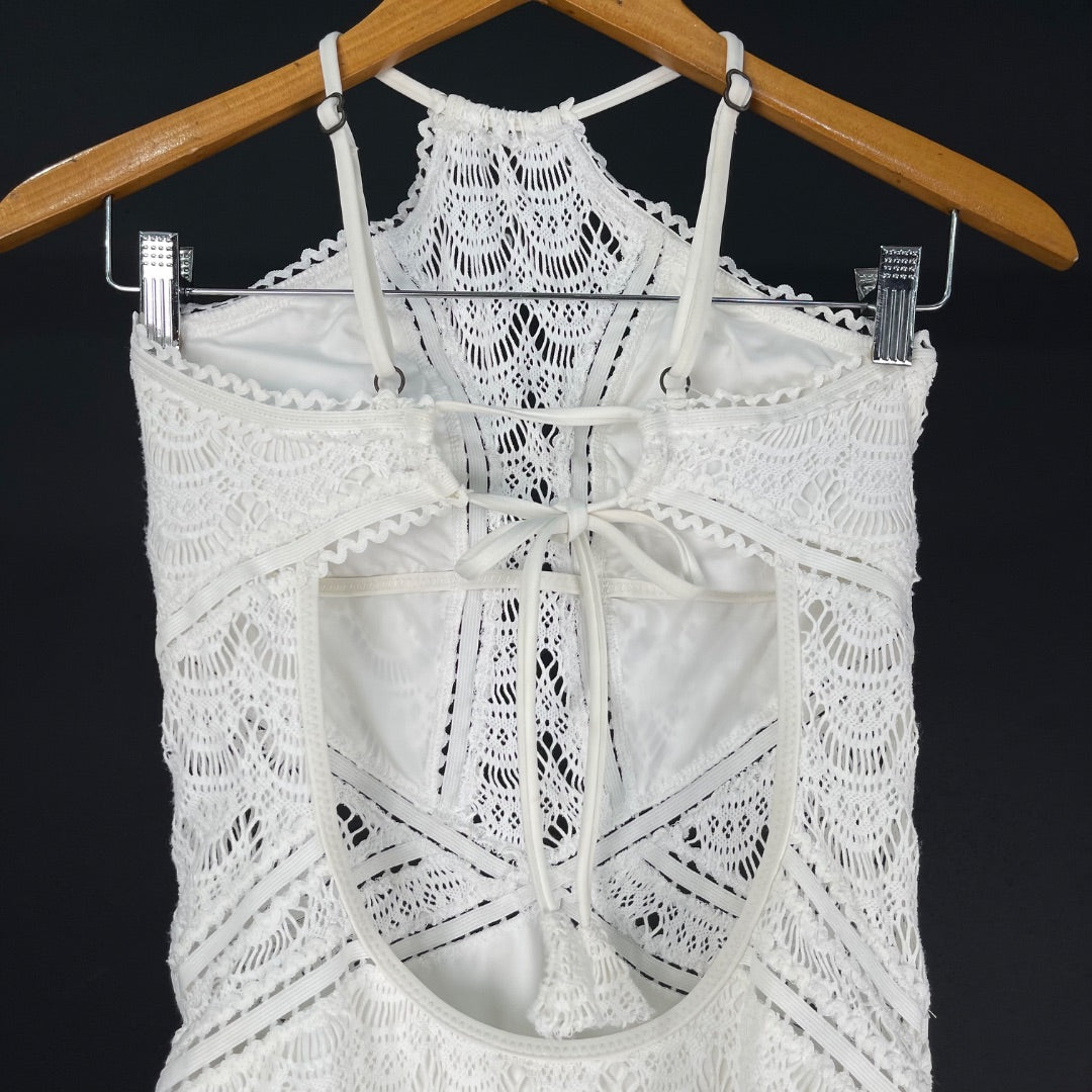 SIN MARCA Malla De Baño Blanco Talle M