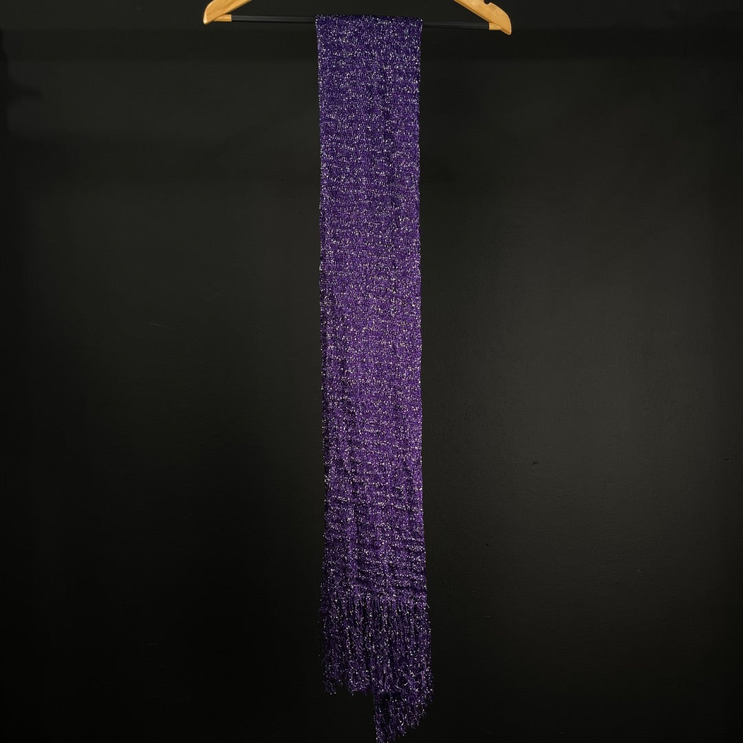 SIN MARCA Pashmina Violeta Talle Unico