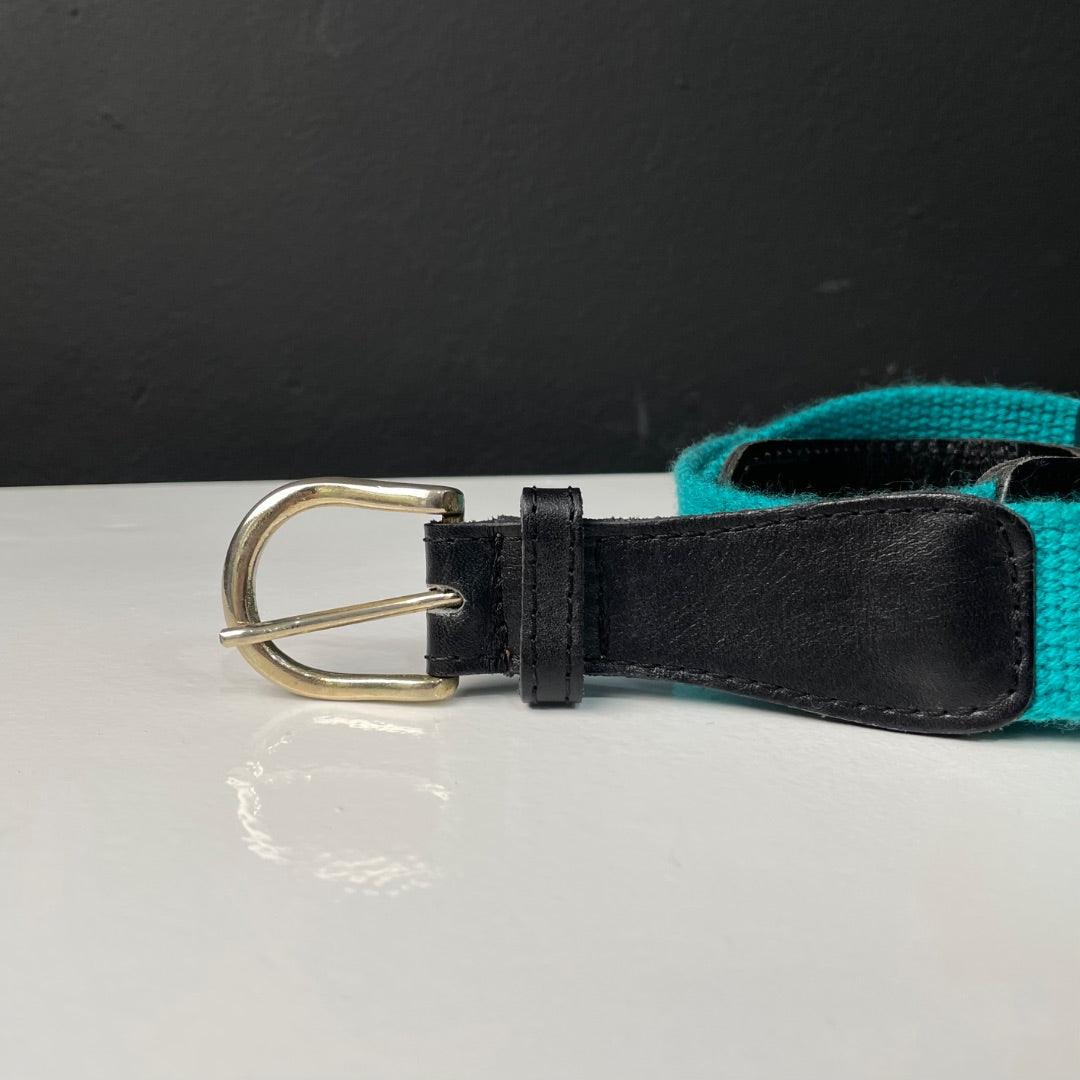 YSL  Cinturon Otro  Color Verde  Talle Unico
