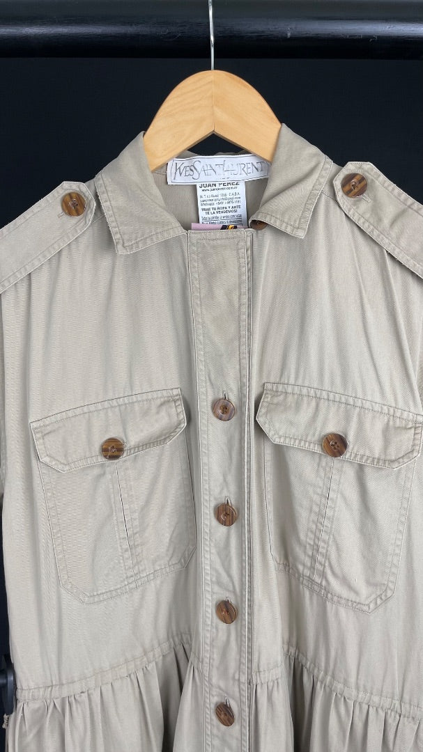 YSL Tapado Beige Talle L