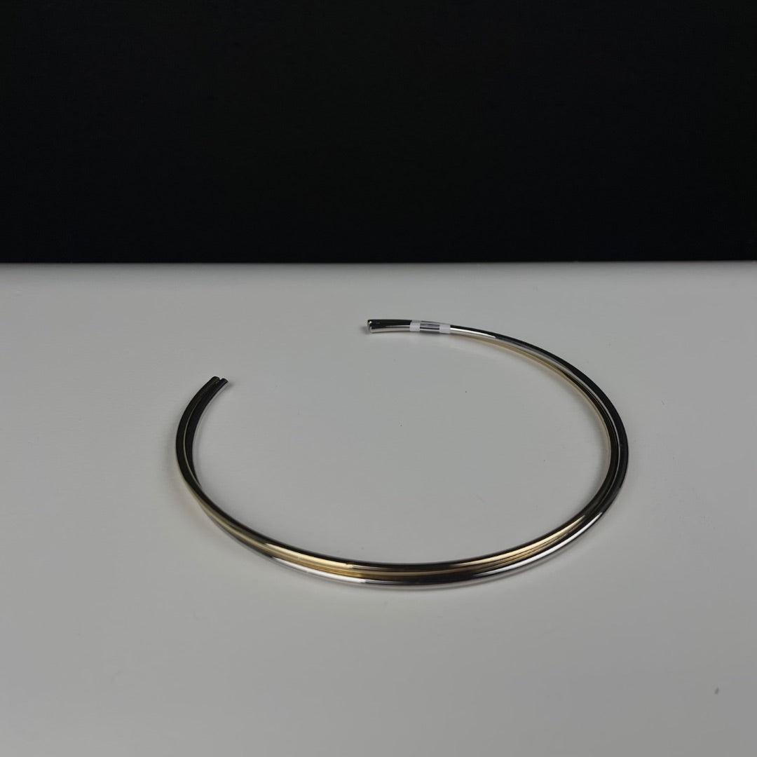 SIN MARCA Collar Varios Plateado y Dorado Talle Unico