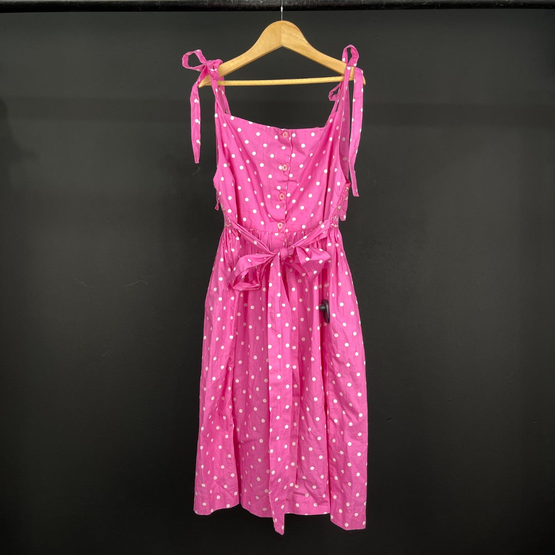 SIN MARCA  Vestido Sin Manga  Varios Lunares  Talle 10