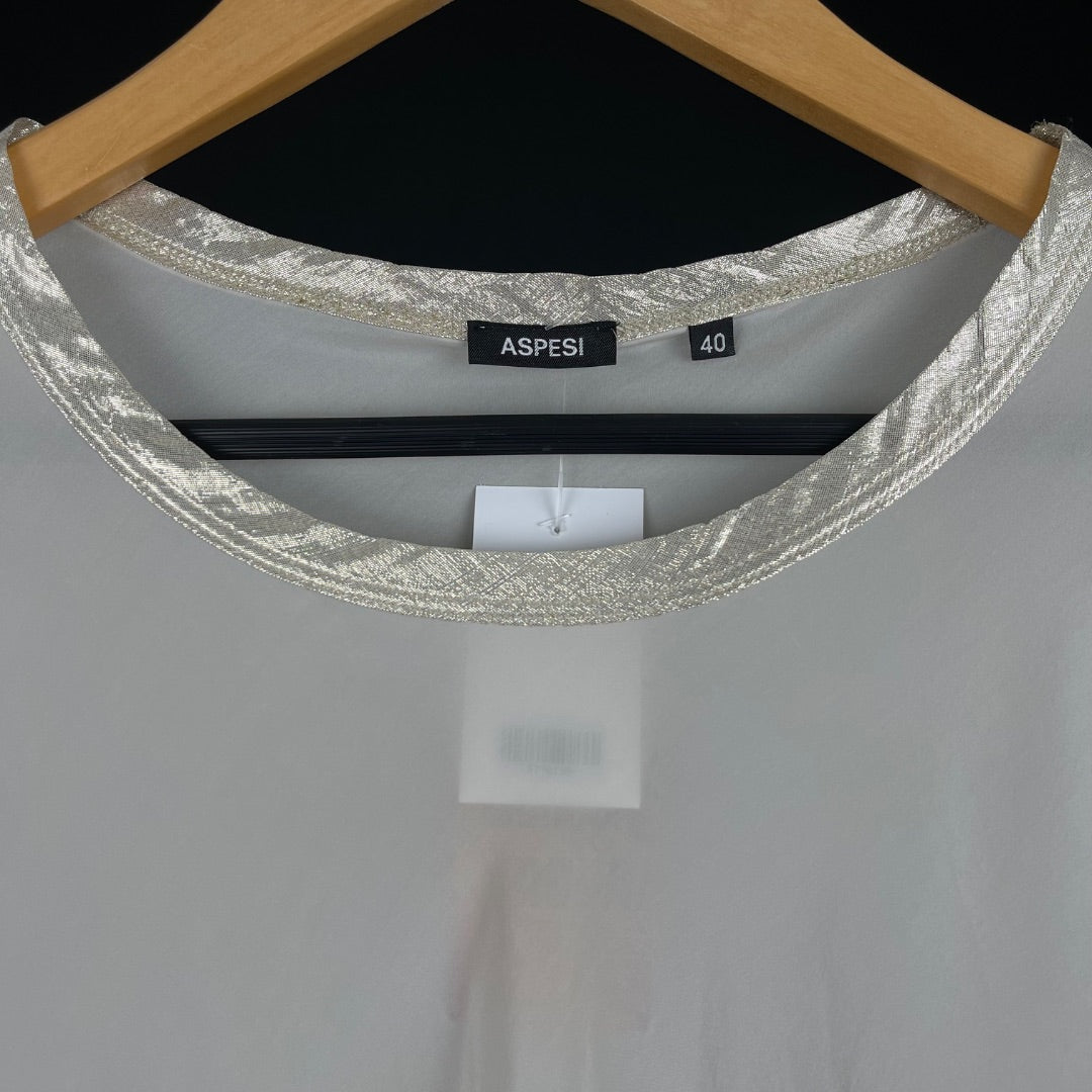 ASPESI Remera Beige Talle 40