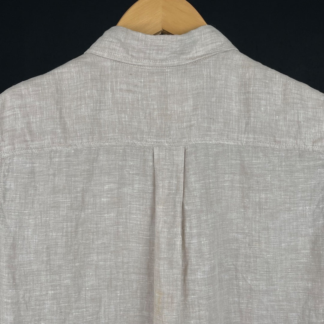 UNIQLO Camisa Sin Mangas Beige Talle XS