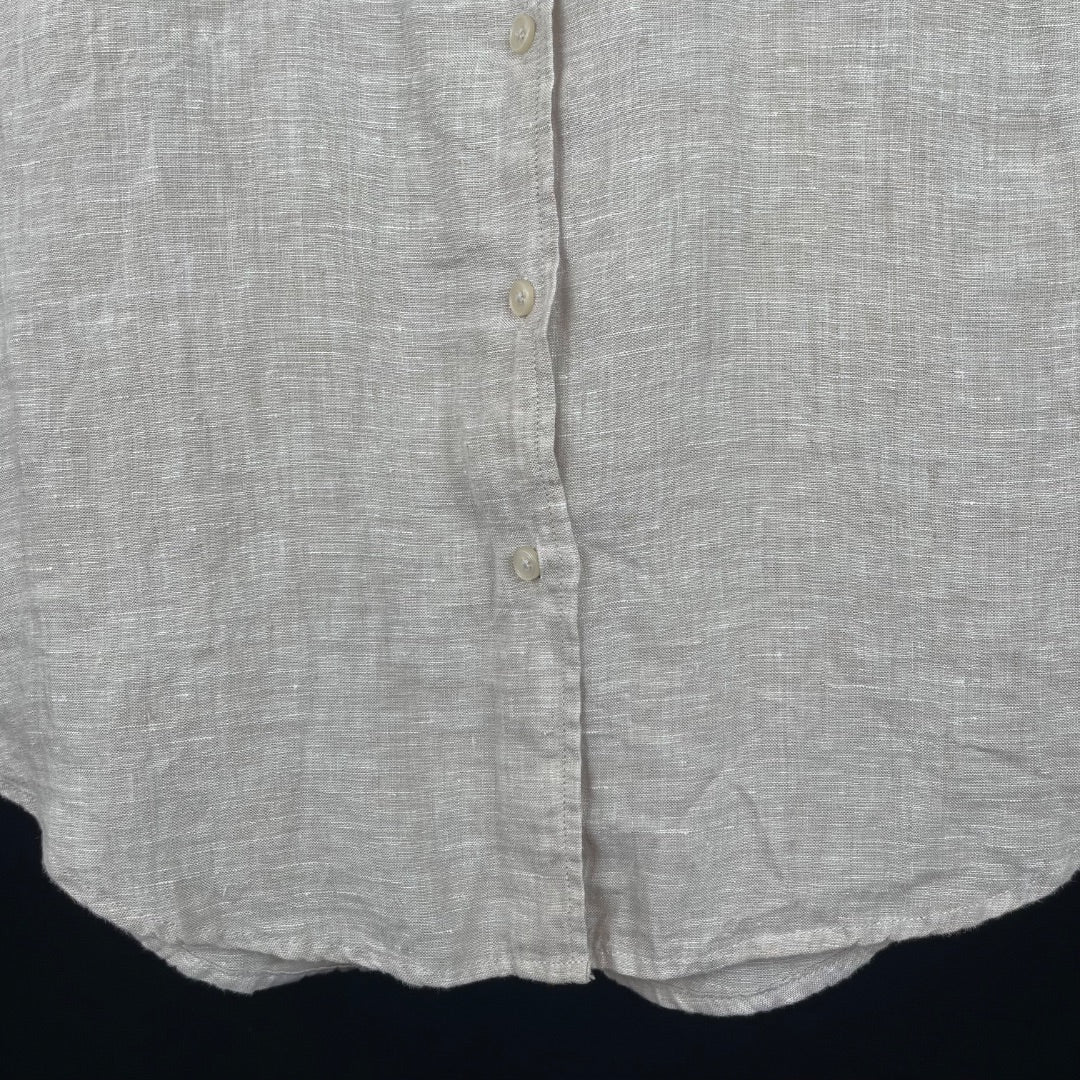 UNIQLO Camisa Sin Mangas Beige Talle XS