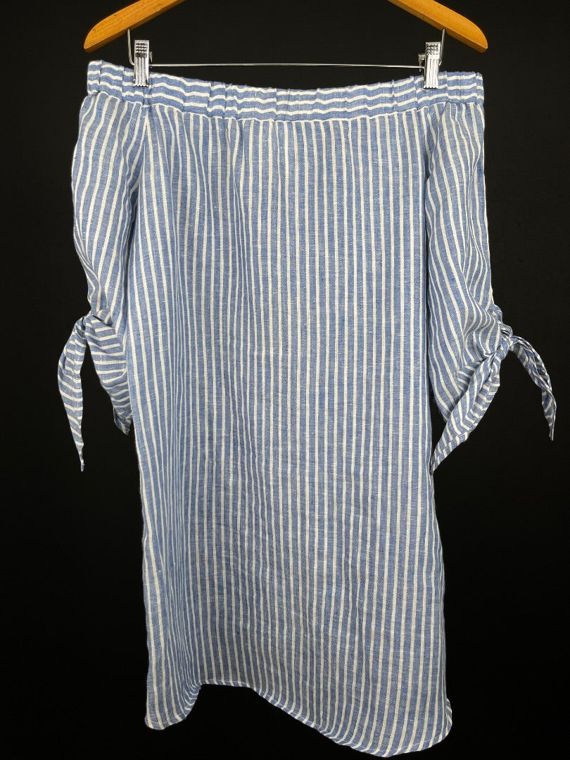 PAULA CAHEN DANVERS Blusa Manga 3/4 Varios Rayado Talle 2