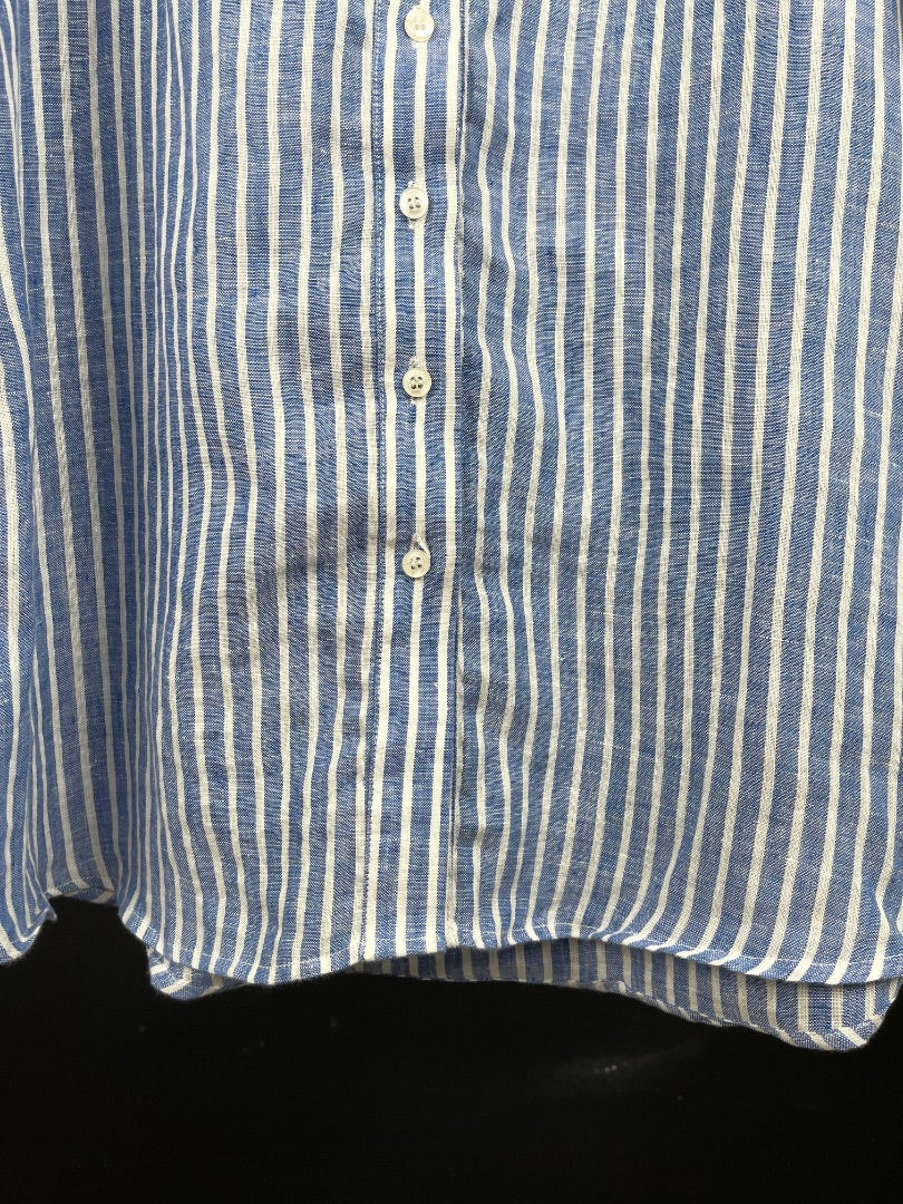 PAULA CAHEN DANVERS Blusa Manga 3/4 Varios Rayado Talle 2