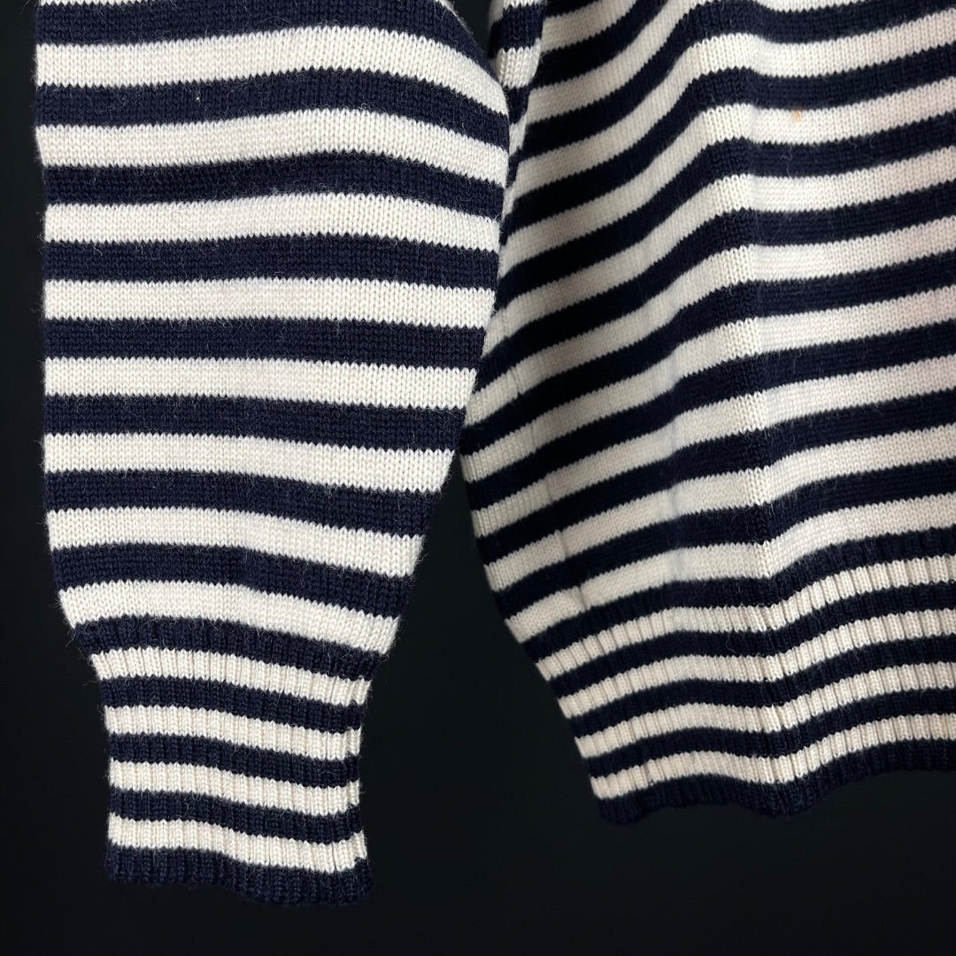 ISAM Sweater Beige y Azul Talle 48