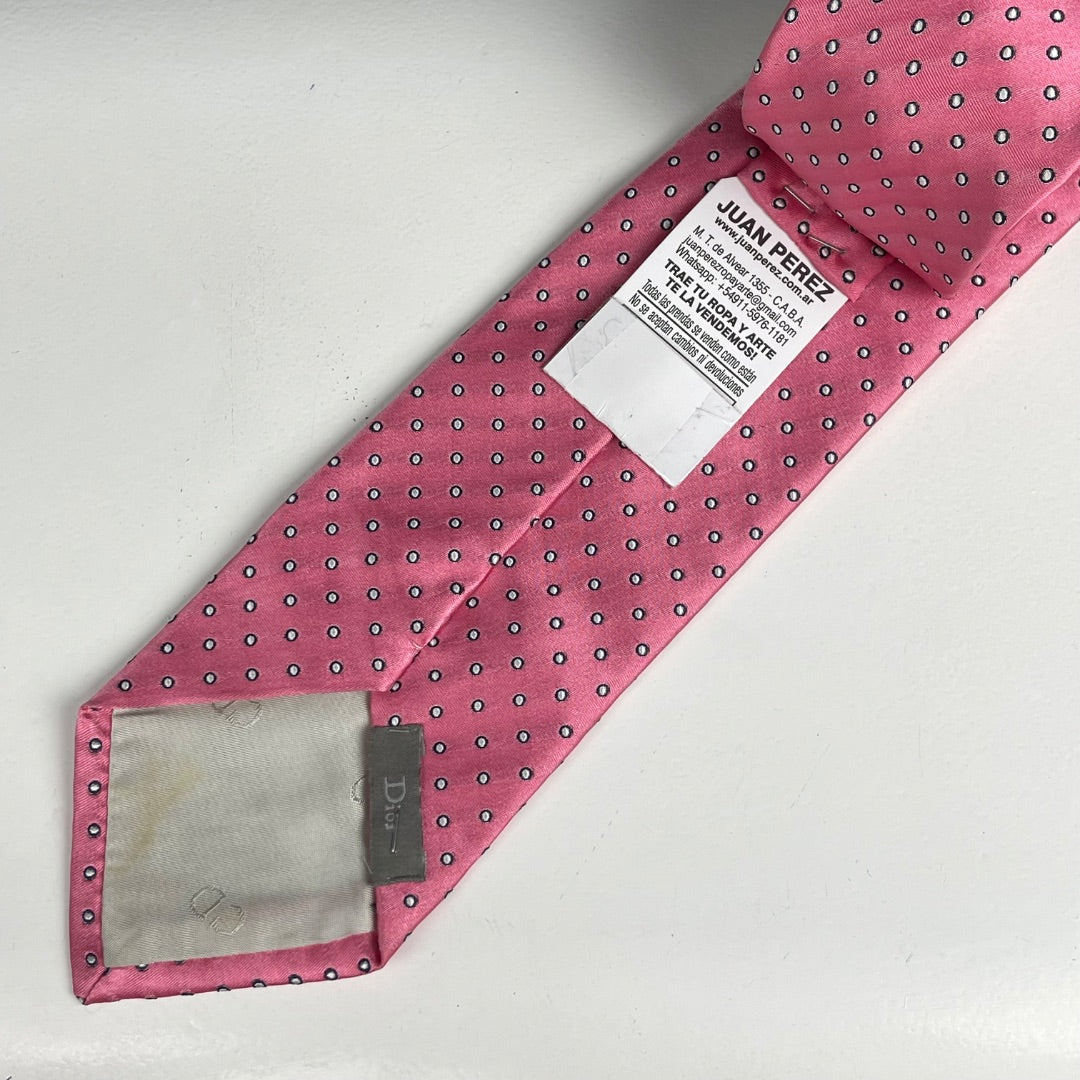 DIOR IND.ARG. Corbata Rosa Talle Unico