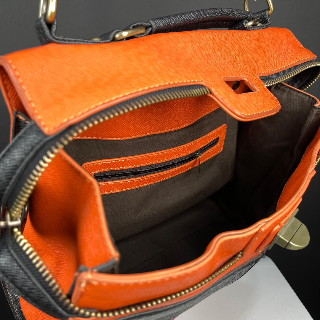 SIN MARCA  Bolso  Naranja  Talle Unico