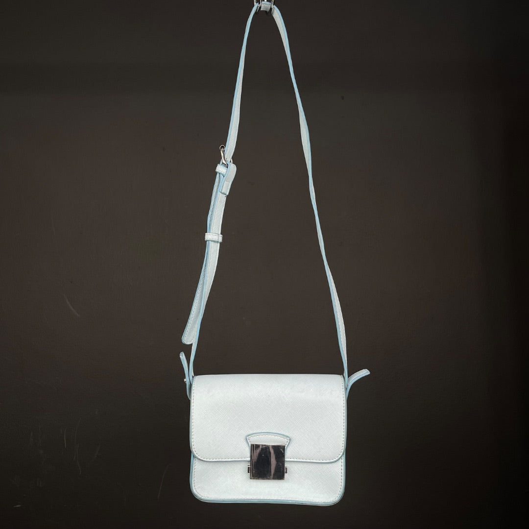 ZARA  Cartera  Celeste  Talle Unico