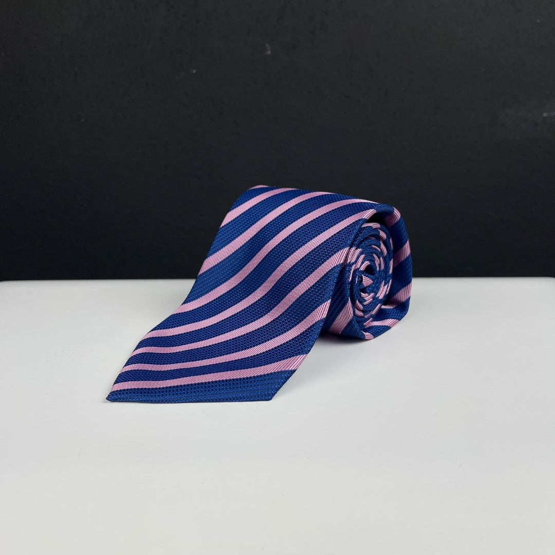 SAINT LAURENT Corbata Varios Rayado Talle Unico