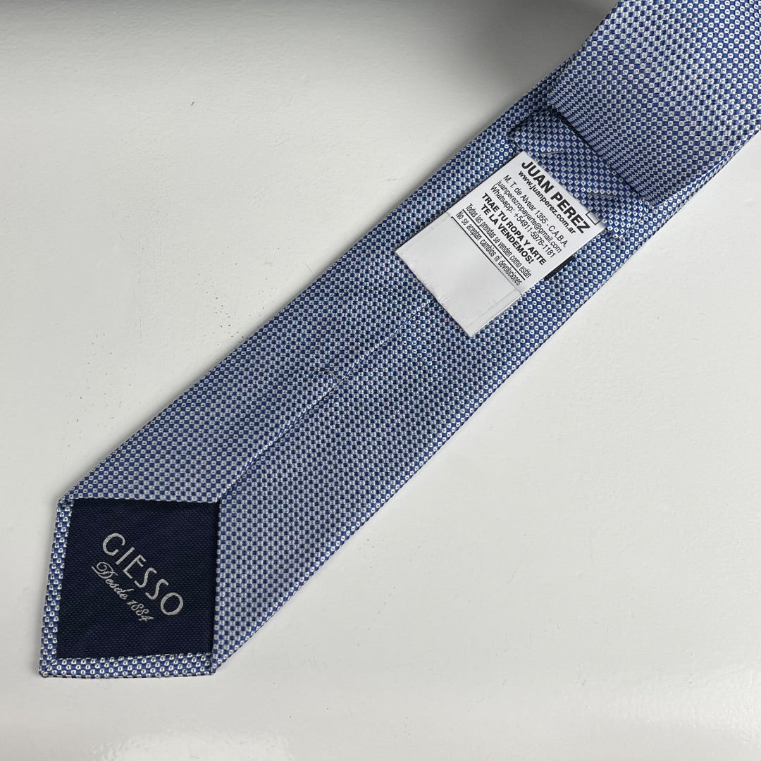 GIESSO Corbata Azul Talle Unico