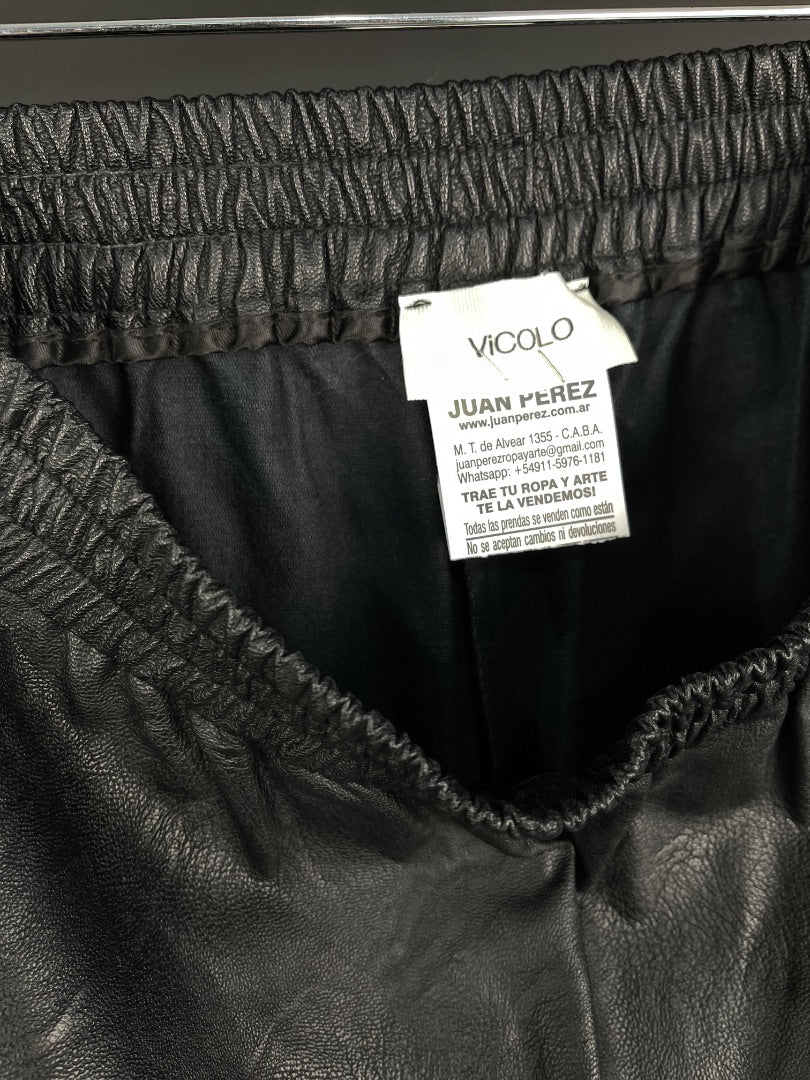 VICOLO Pantalon Negro Talle S