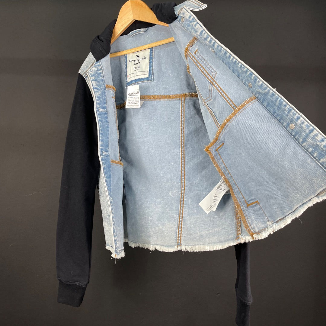 ABERCROMBIE  Campera  Azul  Talle 14