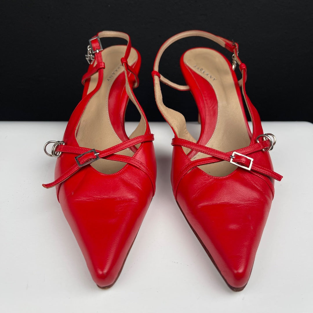 SARKANY Taco Bajo Rojo Talle 9