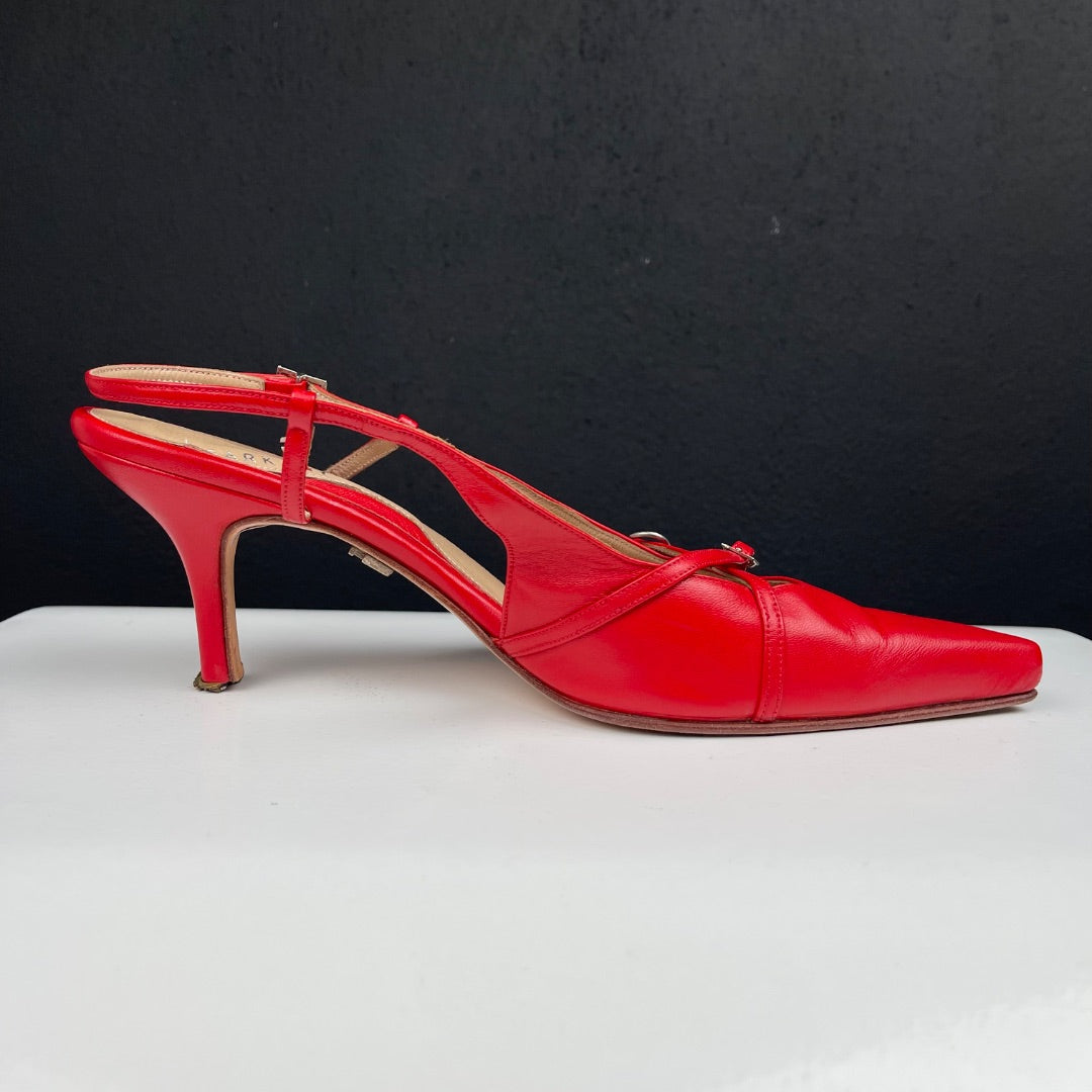 SARKANY Taco Bajo Rojo Talle 9