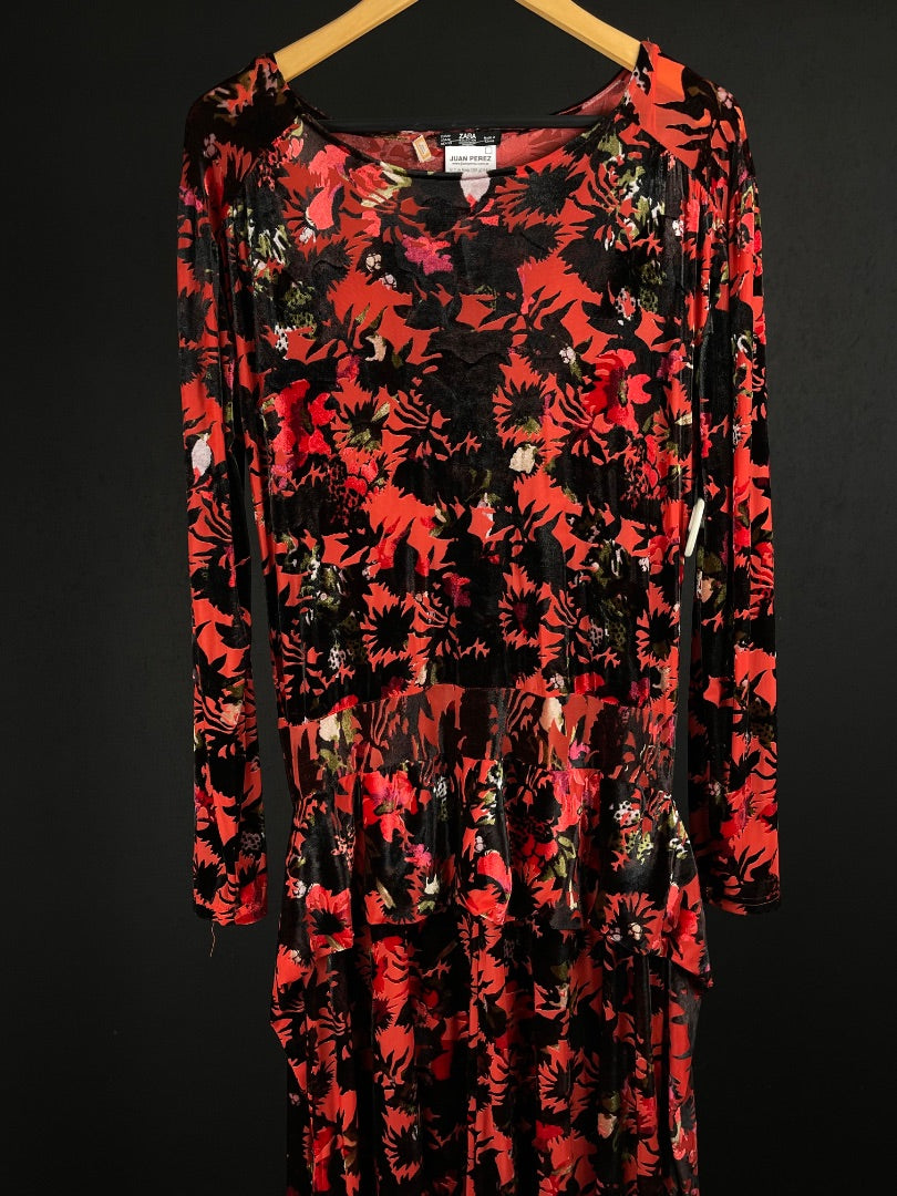 Vestido Varios Floral Talle M