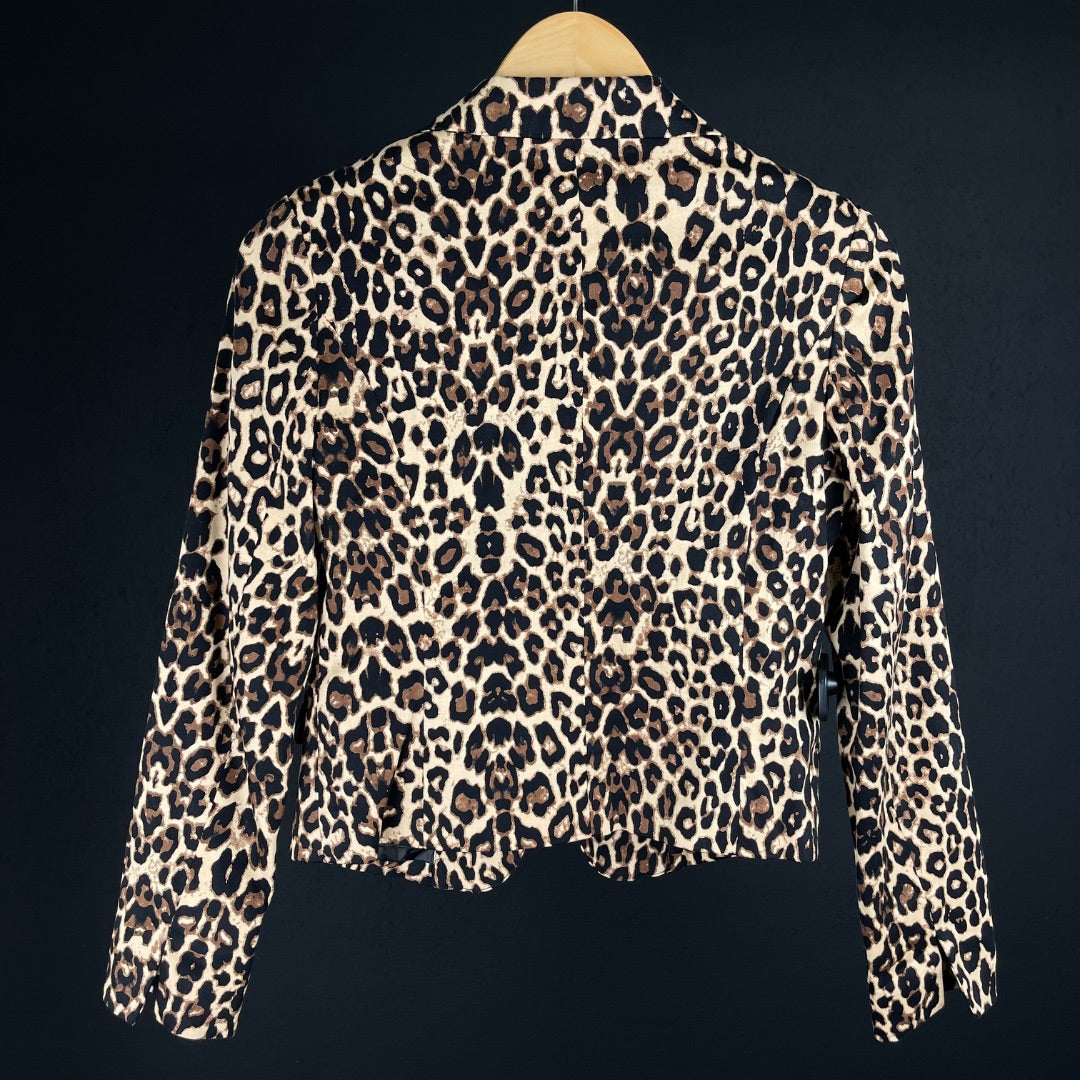 RIMMEL Saco Varios  Animal Print Talle S