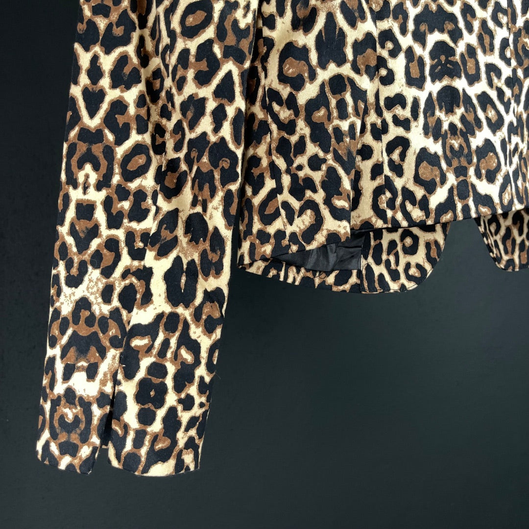 RIMMEL Saco Varios  Animal Print Talle S