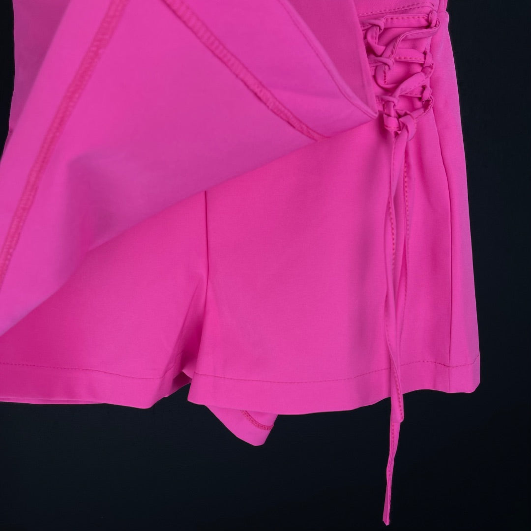 47 STREET Pollera Pantalon Fucsia Talle 2