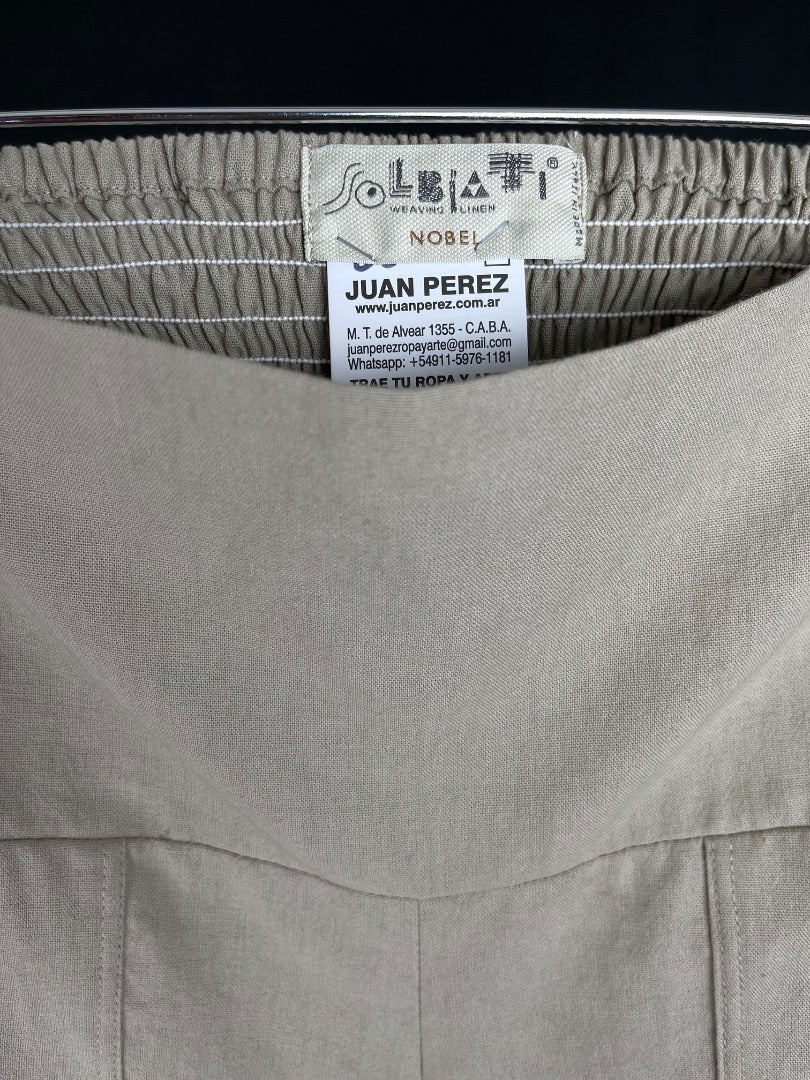 SOLBIA Pantalon Beige Talle M
