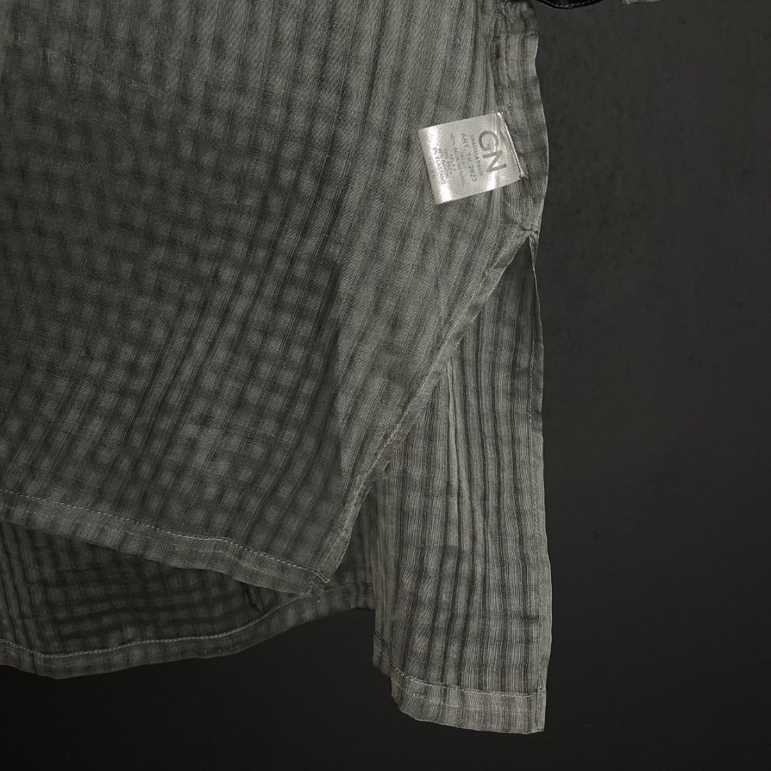 GRACIELA NAUM Camisa Manga Corta Varios  Cuadrille Talle M