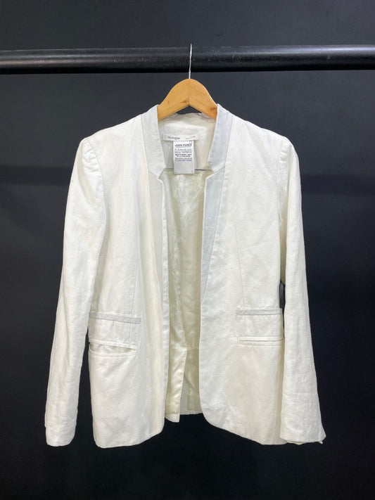 DE LA OSTIA Saco Blanco Talle 1